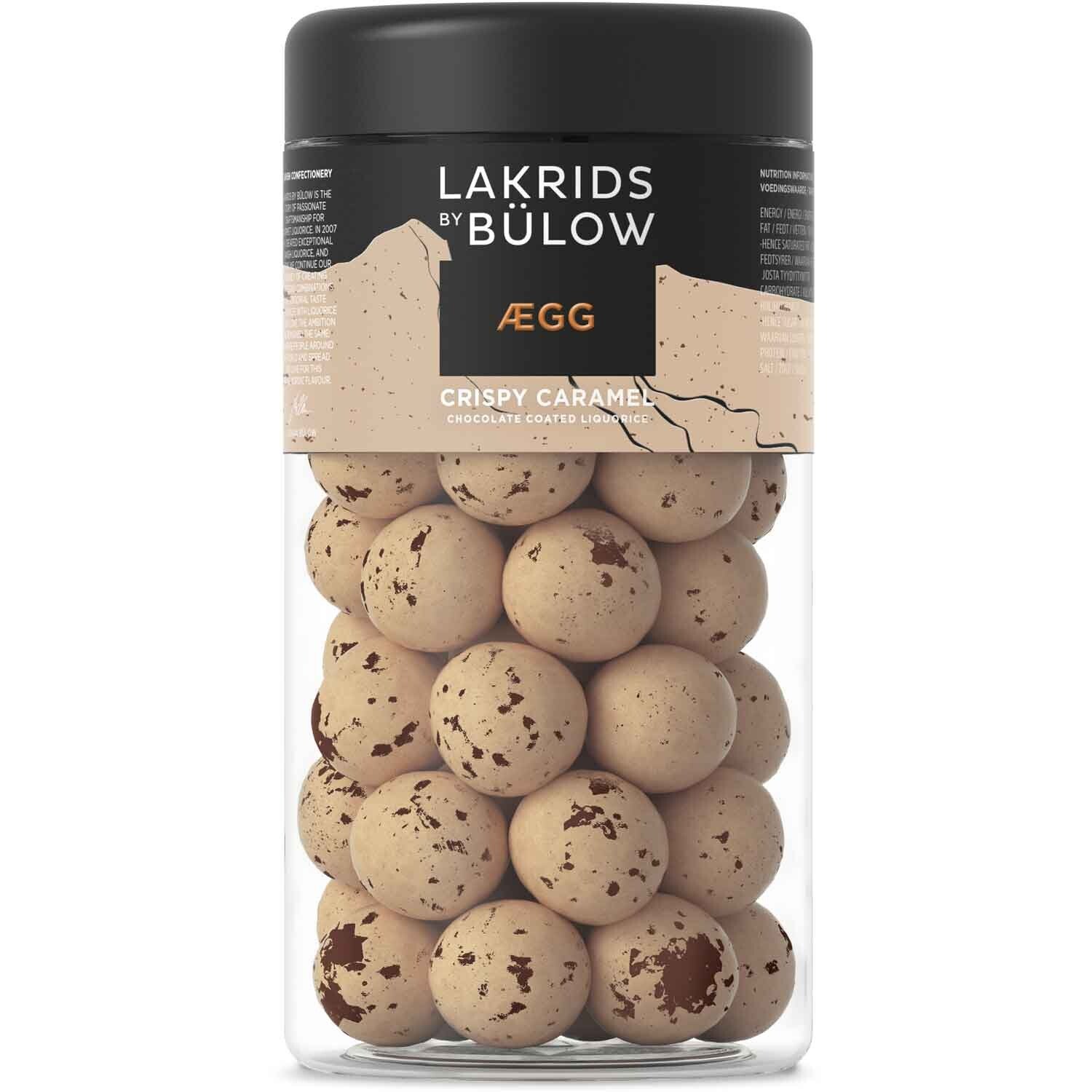 Lakrids by Bülow | Ægg | Crispy | Caramel | Glutenvrij | 295g