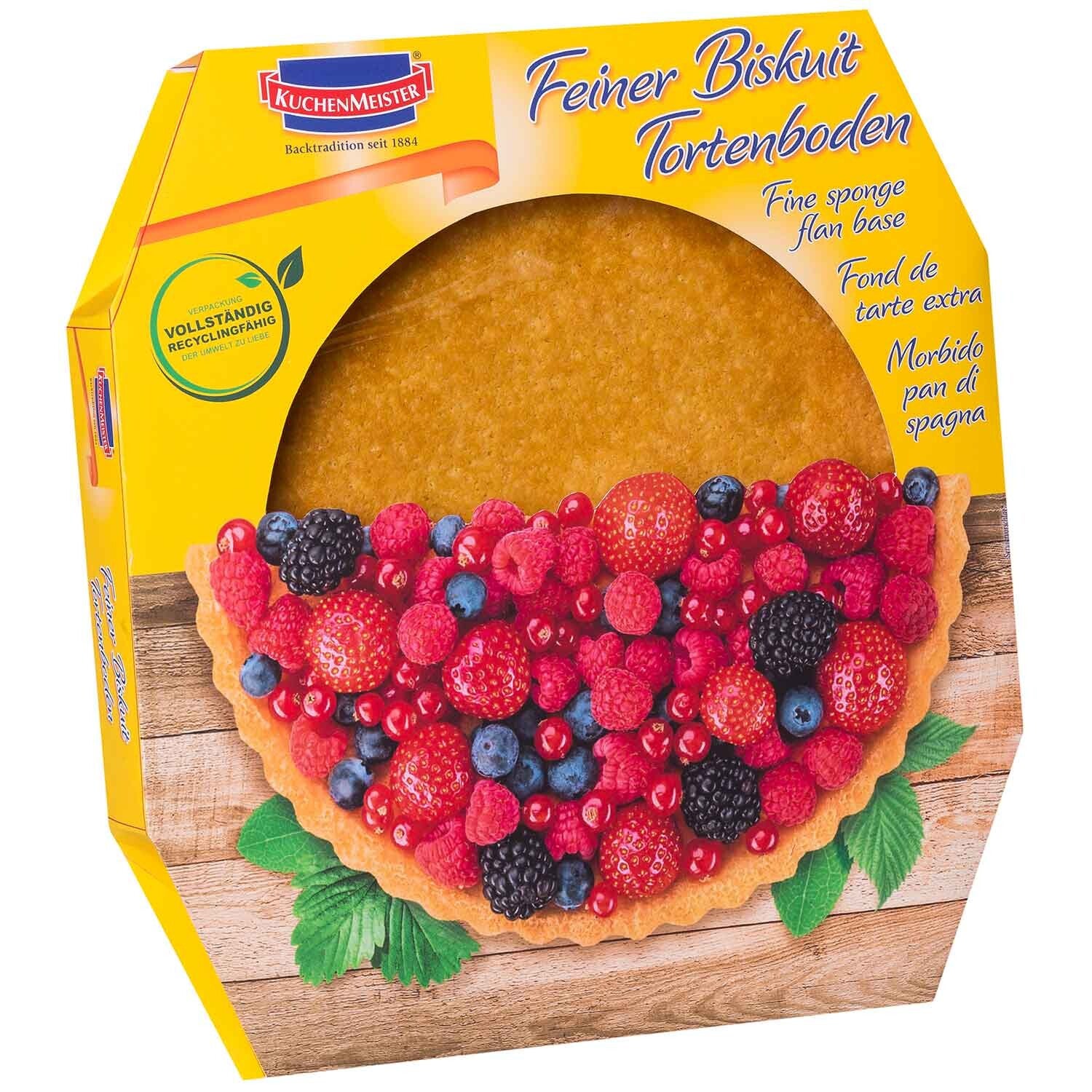 KuchenMeister | Fijne biscuitbodem | 250g