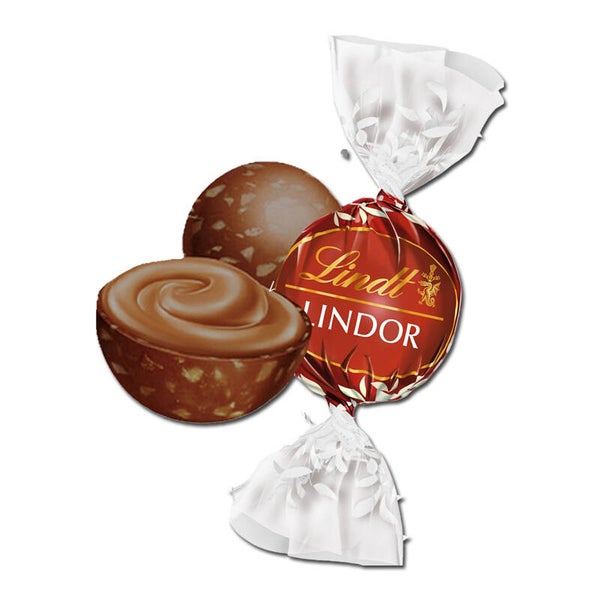 Lindt Lindor kogelnoot chocolade, praliné 3kg, 240 st
