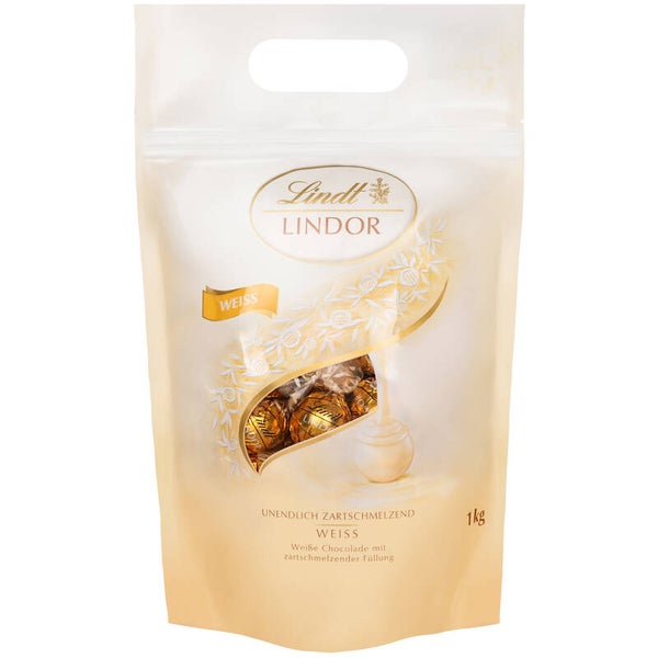 Lindt Lindor Ballen Witte Chocolade 1kg