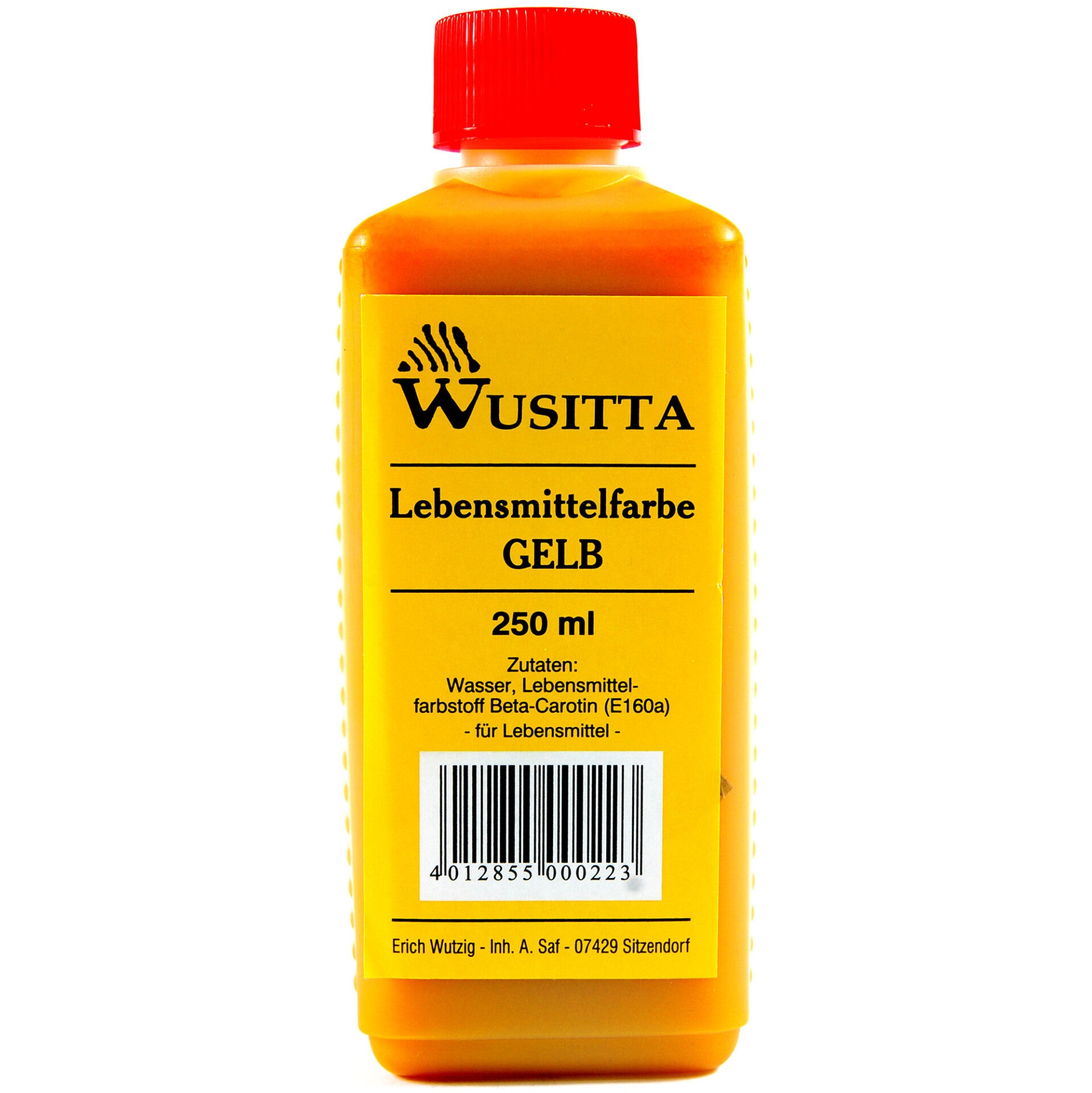 Wusitta | Voedings kleurstof | Geel | 250ml