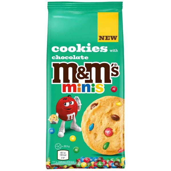 M&M's | Cookies | Koekjes | Chocolate | Chocolade | Minis | 180g