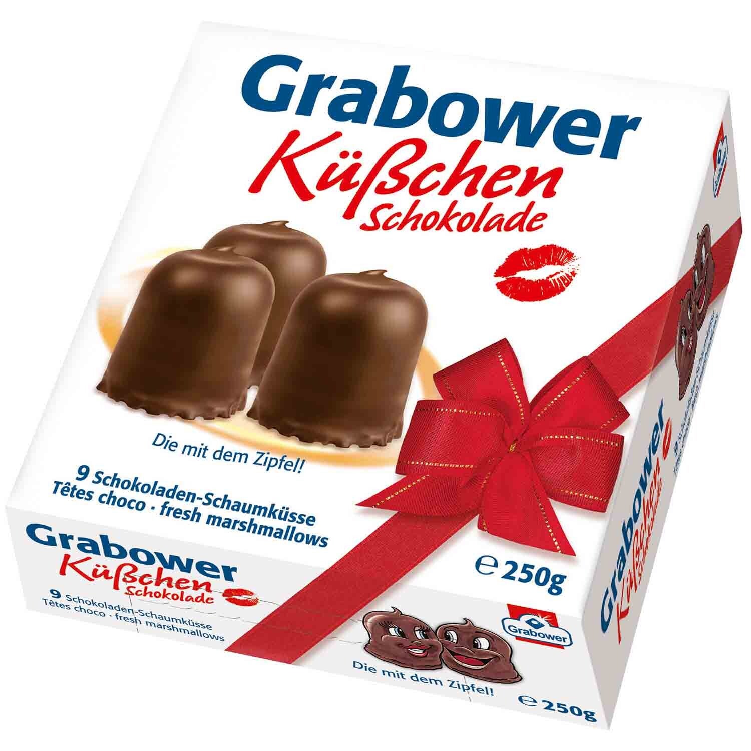 Grabower | Küßchen chocolate | 9 st | 250g