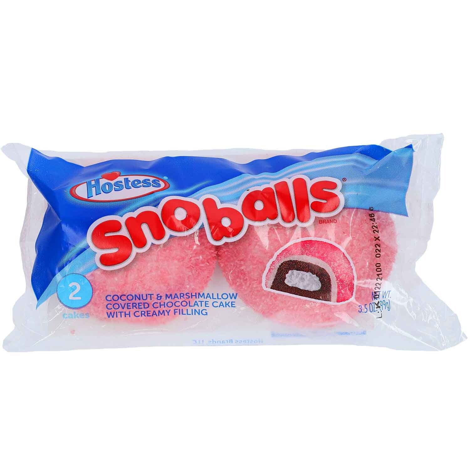 Hostess | Sno Balls | Marshmallow | Kokos | 2 st | 99g