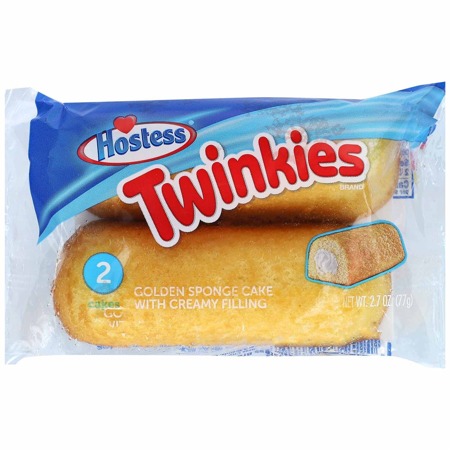 Hostess | Twinkies | Vanillecrème | 2 st | 77g