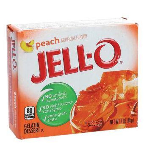 Jell-O | Geleipoeder | Perzik | 85g