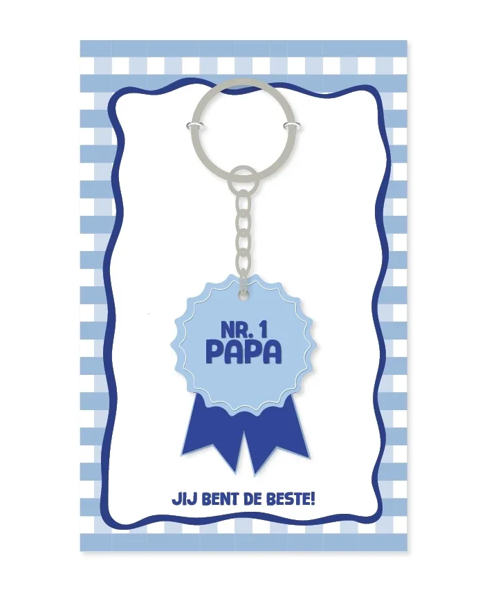 Sleutelhanger nr1 papa