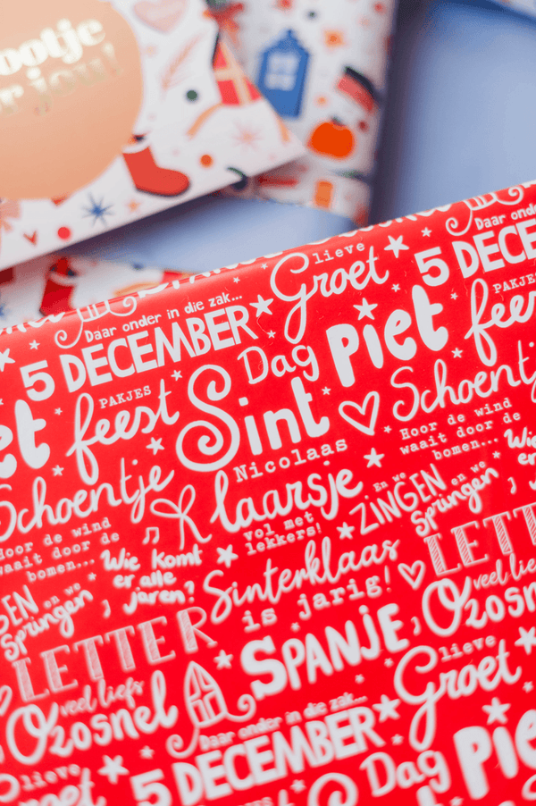 Inpakpapier-letter pret