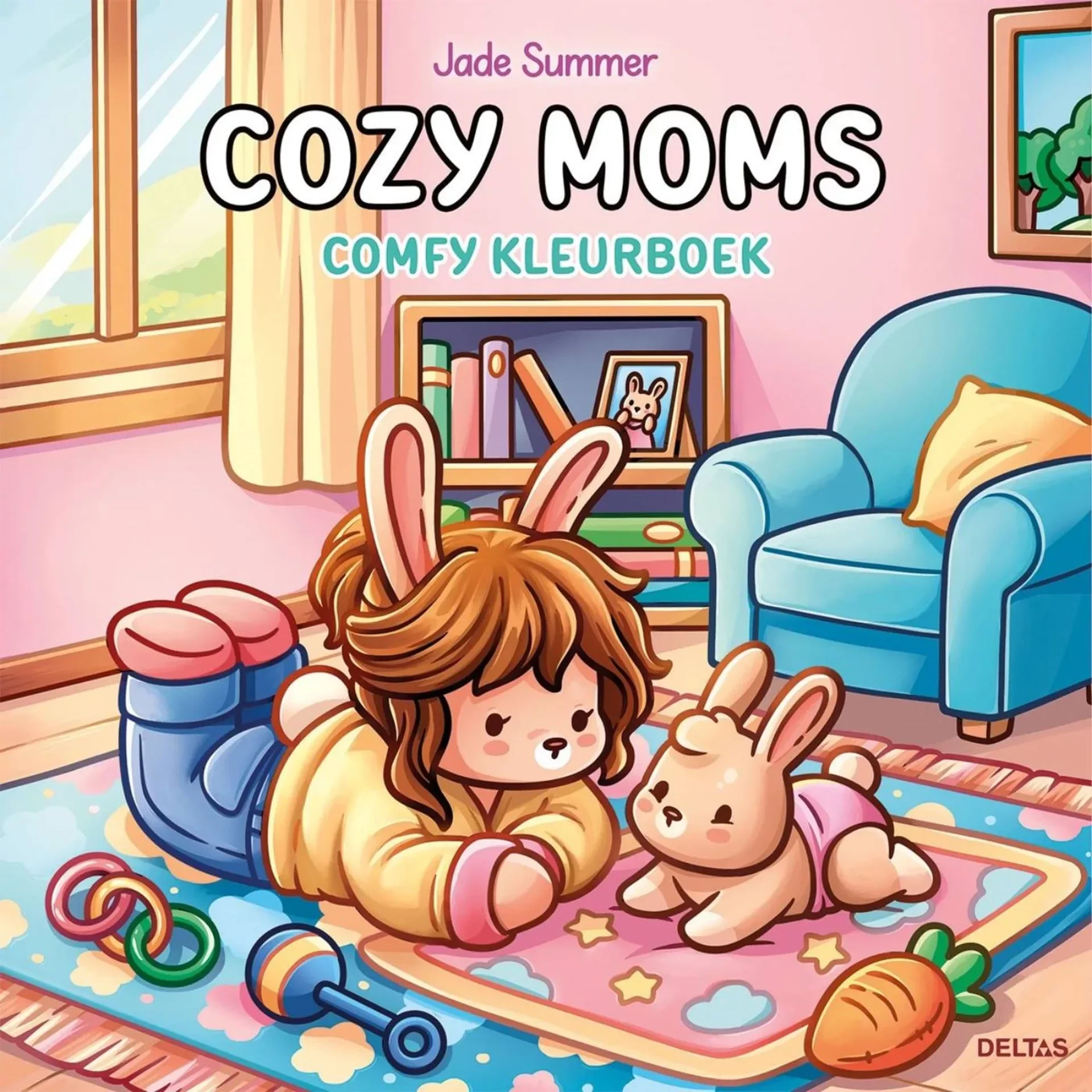 Comfy kleurboek-Cozy moms Jade Summer