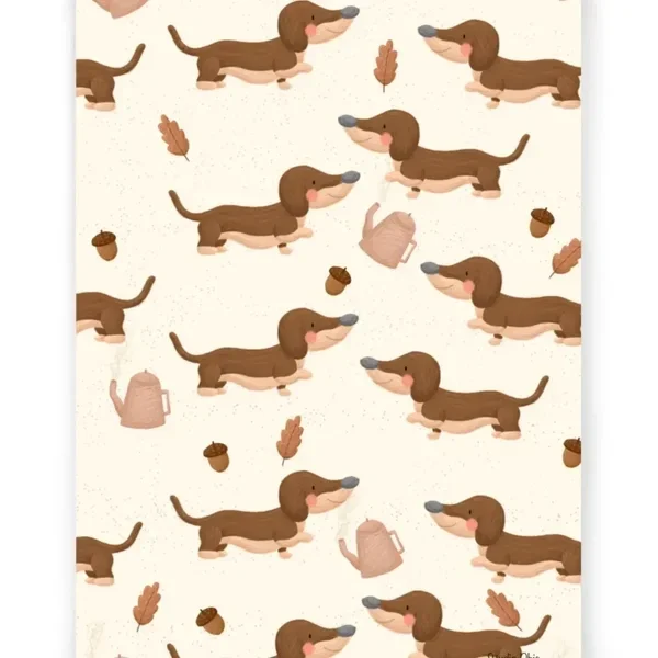 Herfst teckeltjes all over