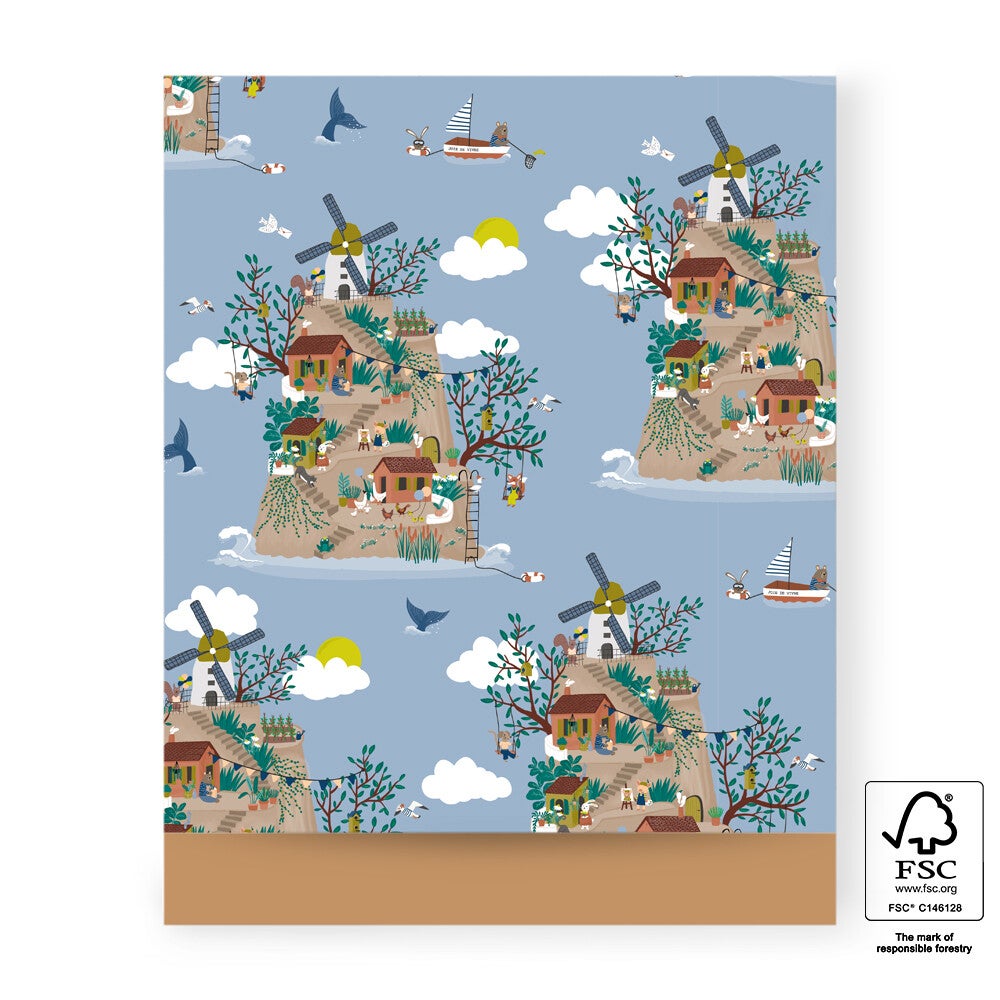 Cadeauzakje wereld |XL