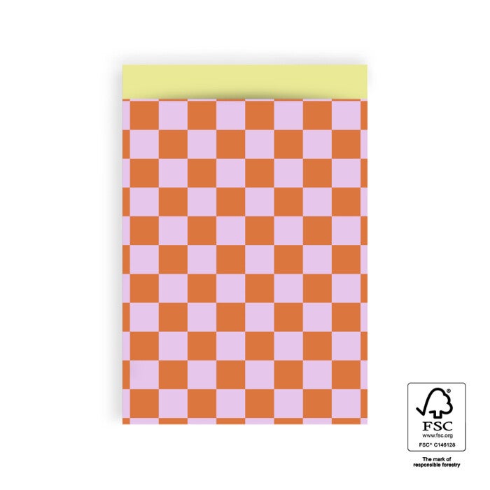 Cadeauzakje ruitjes |M