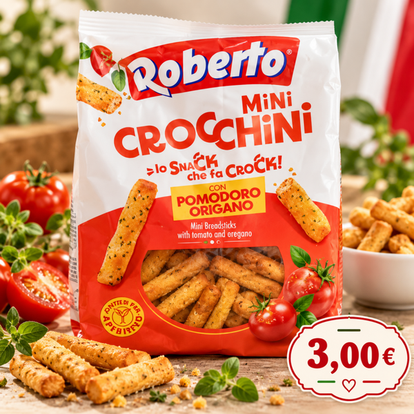🇮🇹 Mini Crocchini Roberto – Tomate & Origan