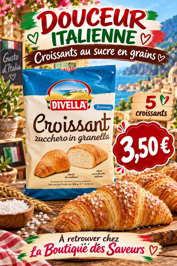 BRIOCHE CROISSANT DIVELLA
