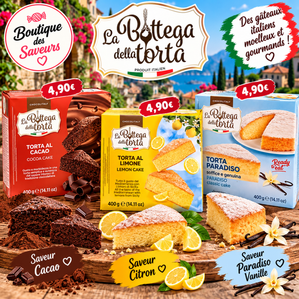 🇮🇹 Gâteaux italiens La Bottega della Torta – 400 g