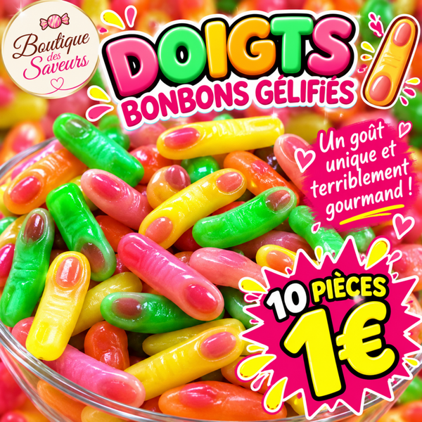 🌈 Doigts Gélifiés