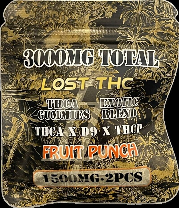 Lost THC Mini Gummies- 3000MG (2pc)