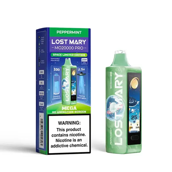 LOST MARY MO20K MO20000 PRO "SPACE LIMITED EDITION" DISPOSABLE DEVICE - 20000 PUFFS