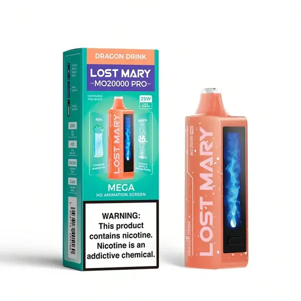LOST MARY MO20K MO20000 PRO DISPOSABLE DEVICE – 20000 PUFFS