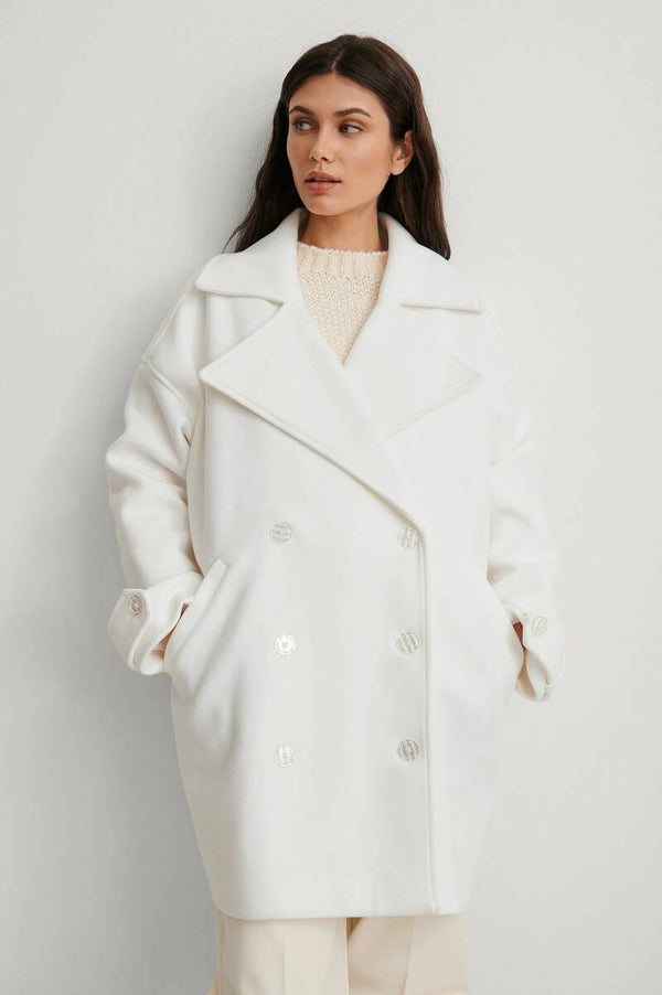 NA-KD Oversized Short Coat