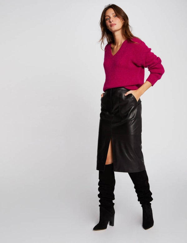 Morgan Sweater Matilda  Fuchsia