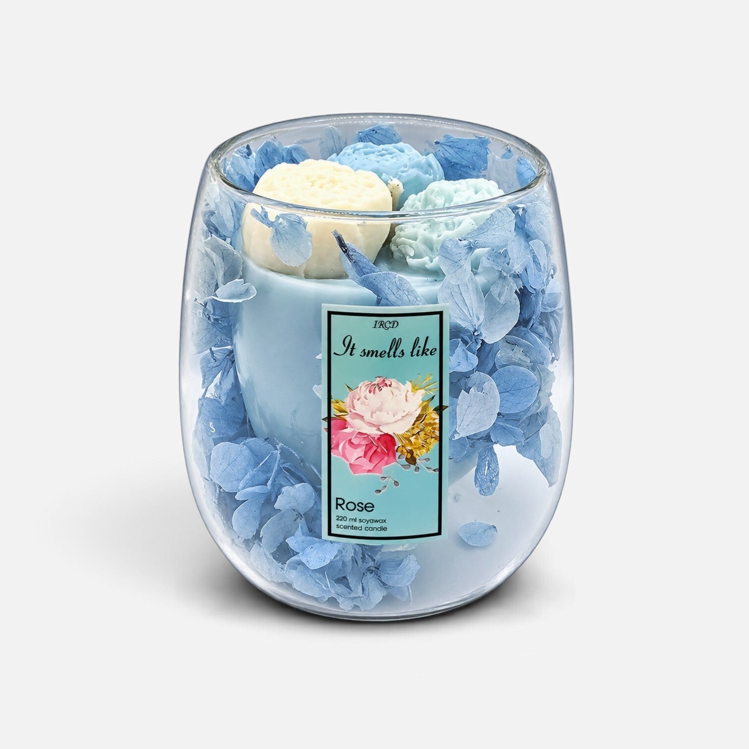 It smells like rose - blauw