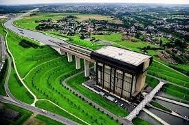 Scheepslift van Strépy-Thieu met de VRIENDEN