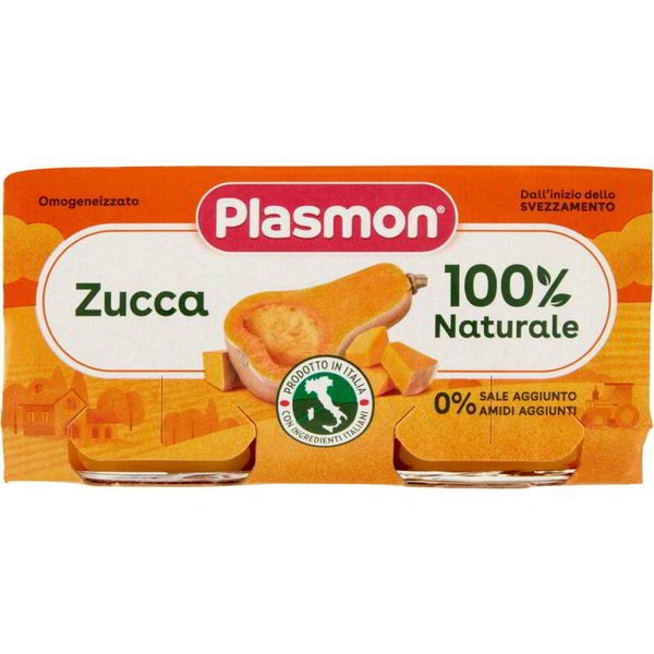 Plasmon Omogeneizzato Zucca Gr. 80x2