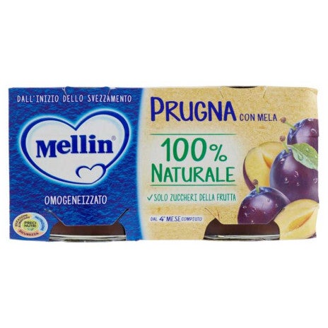 Mellin Omogeneizzato Prugna Gr.100X2