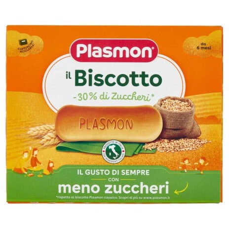 Plasmon Biscotti con il -30% di Zucchero Gr.720