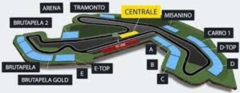 BRUTAPELA-TRAMONTO-MISANINO i tornanti del Circuito Simoncelli di Misano. Prenota ora Hotel Pacific di Cattolica
