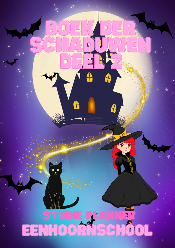 Studie planner Boek der Schaduwen Deel 2 vrouwen