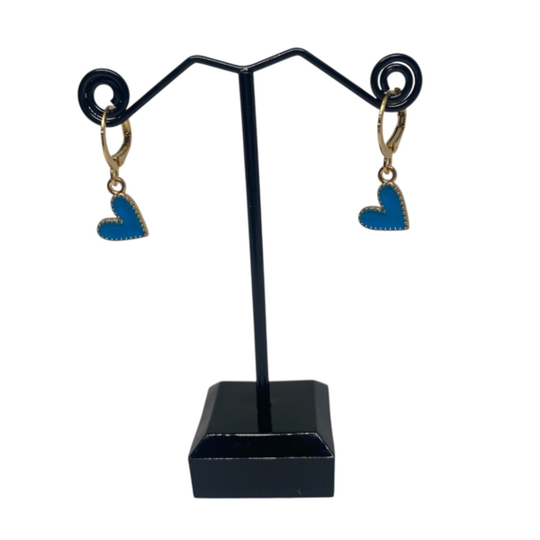 Mirthe oorbellen - blauw