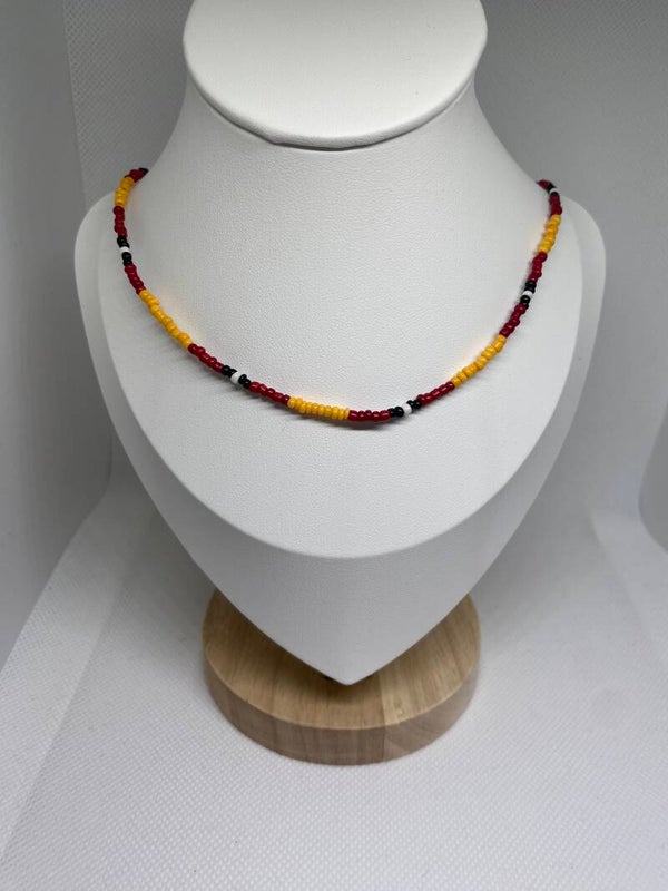 Ketting zilver sluitinkje - herfst vibes