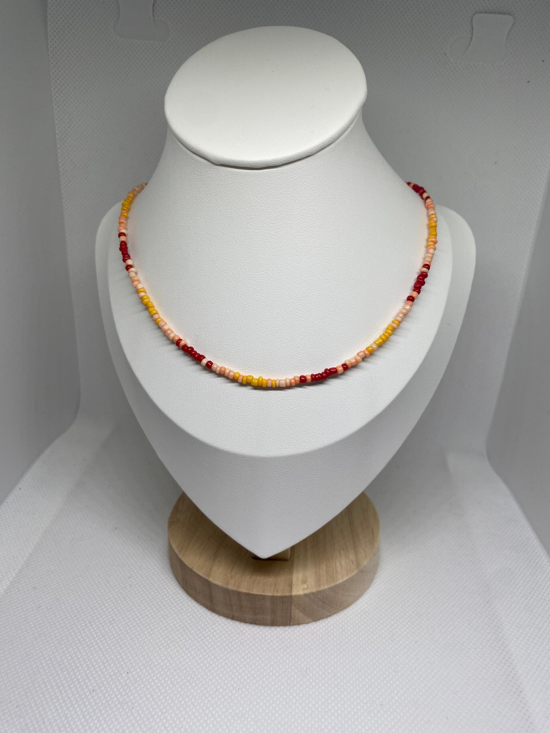 Ketting zilver sluitinkje - herfst vibes