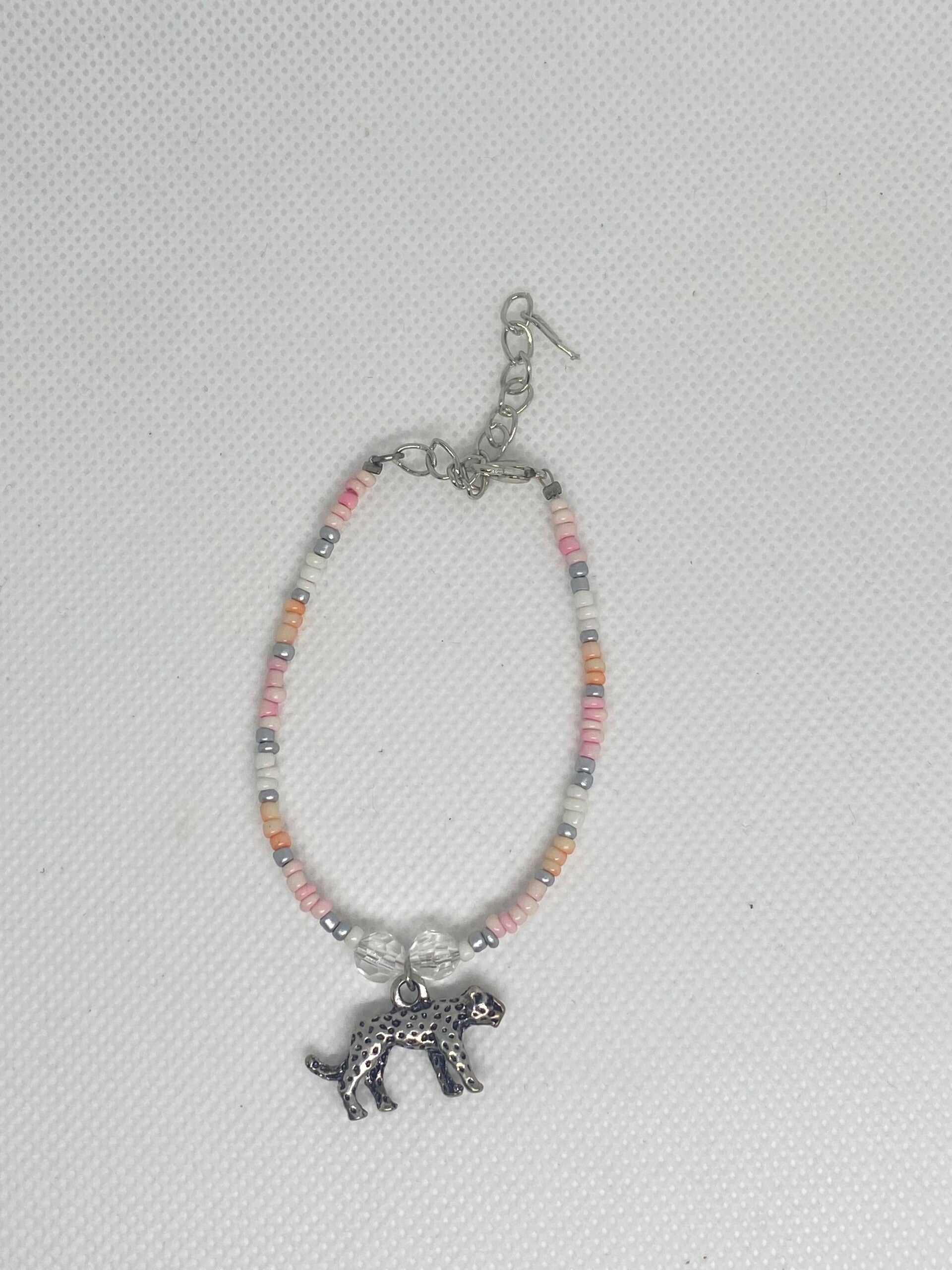 Armband zilver sluitinkje - met bedel