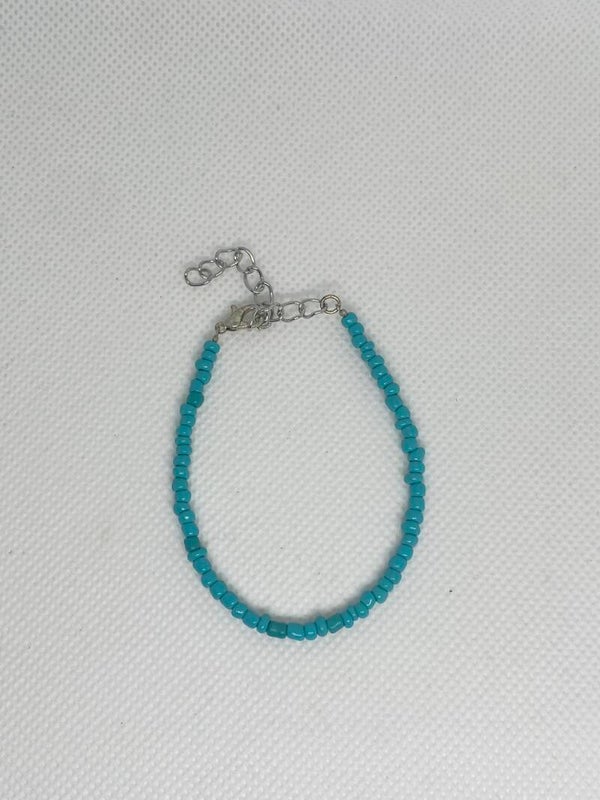 Armband zilver sluitinkje - Turquoise