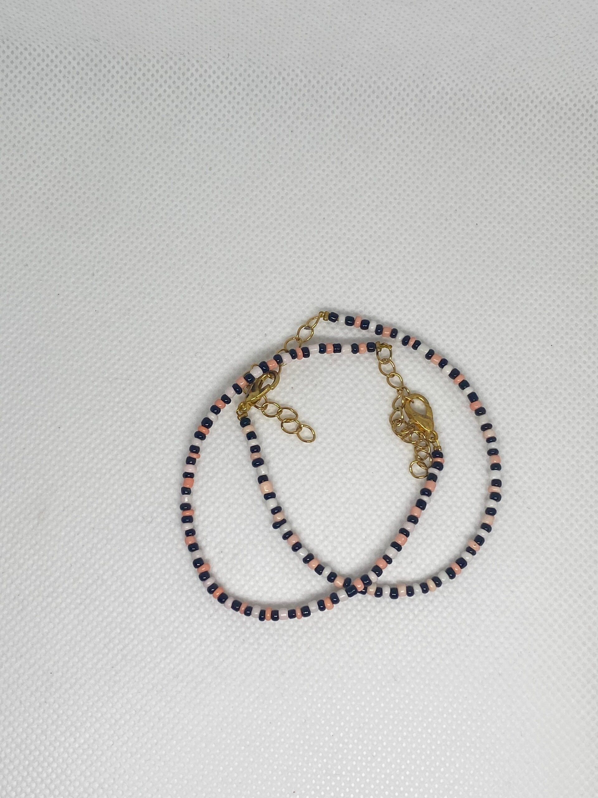 Armband goud sluitinkje - meerkleurig