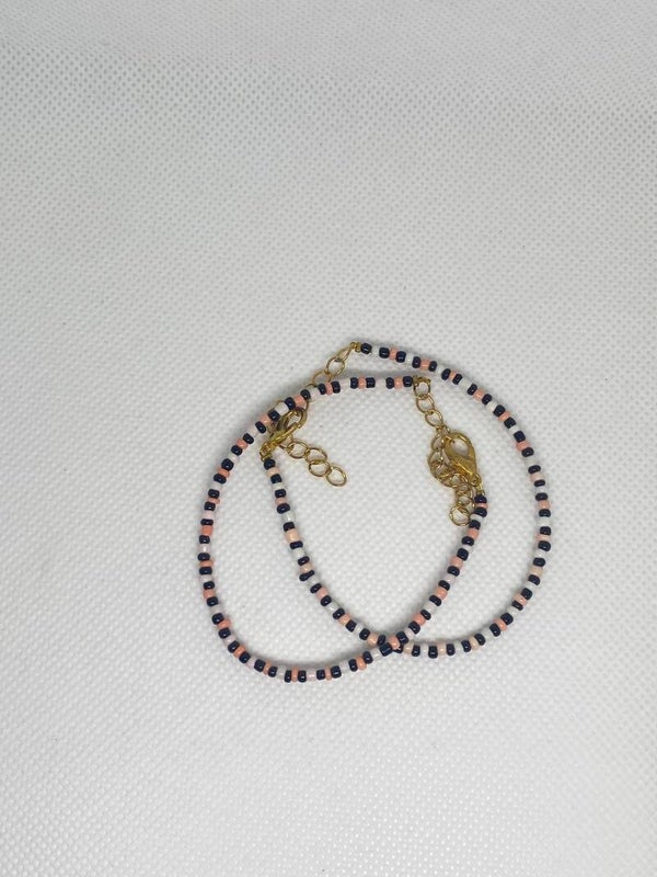 Armband goud sluitinkje - meerkleurig