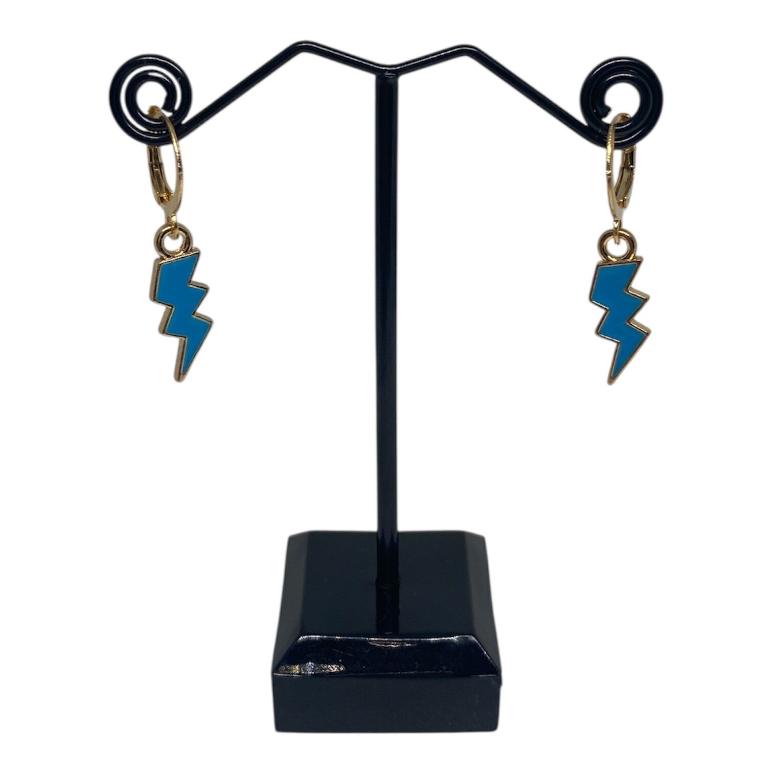 Noor oorbellen - blauw