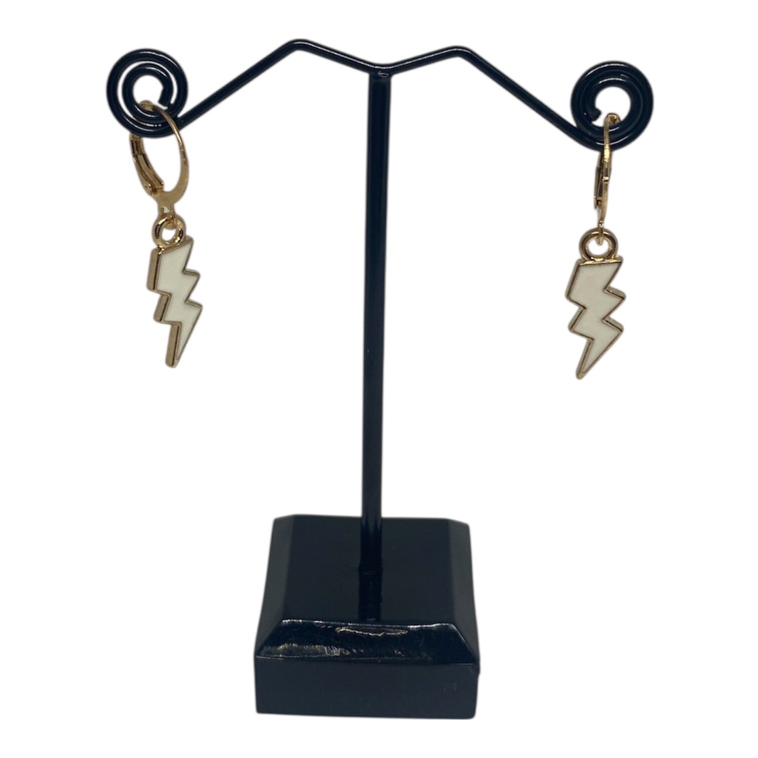 Noor oorbellen - wit