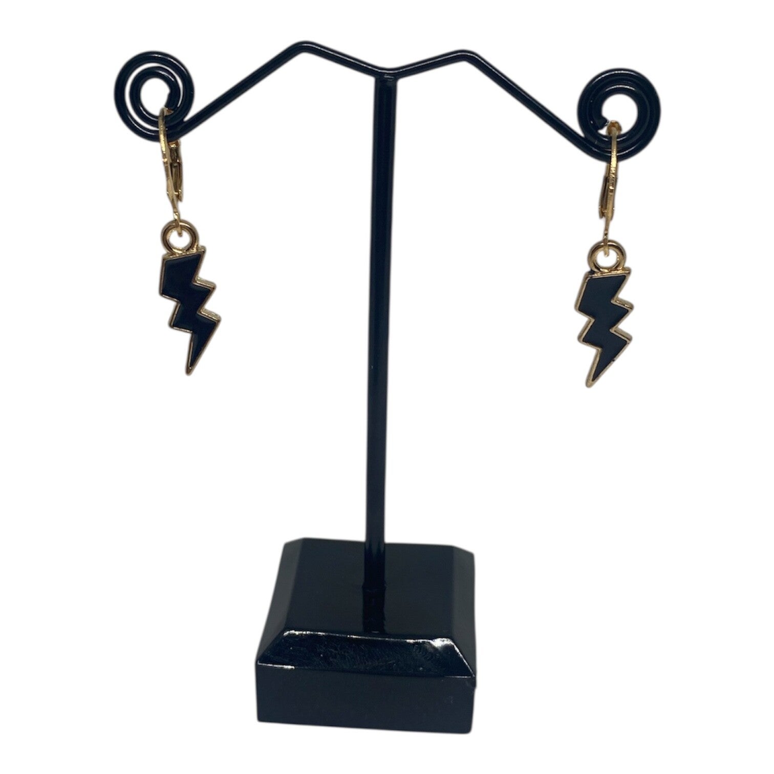 Noor oorbellen - zwart