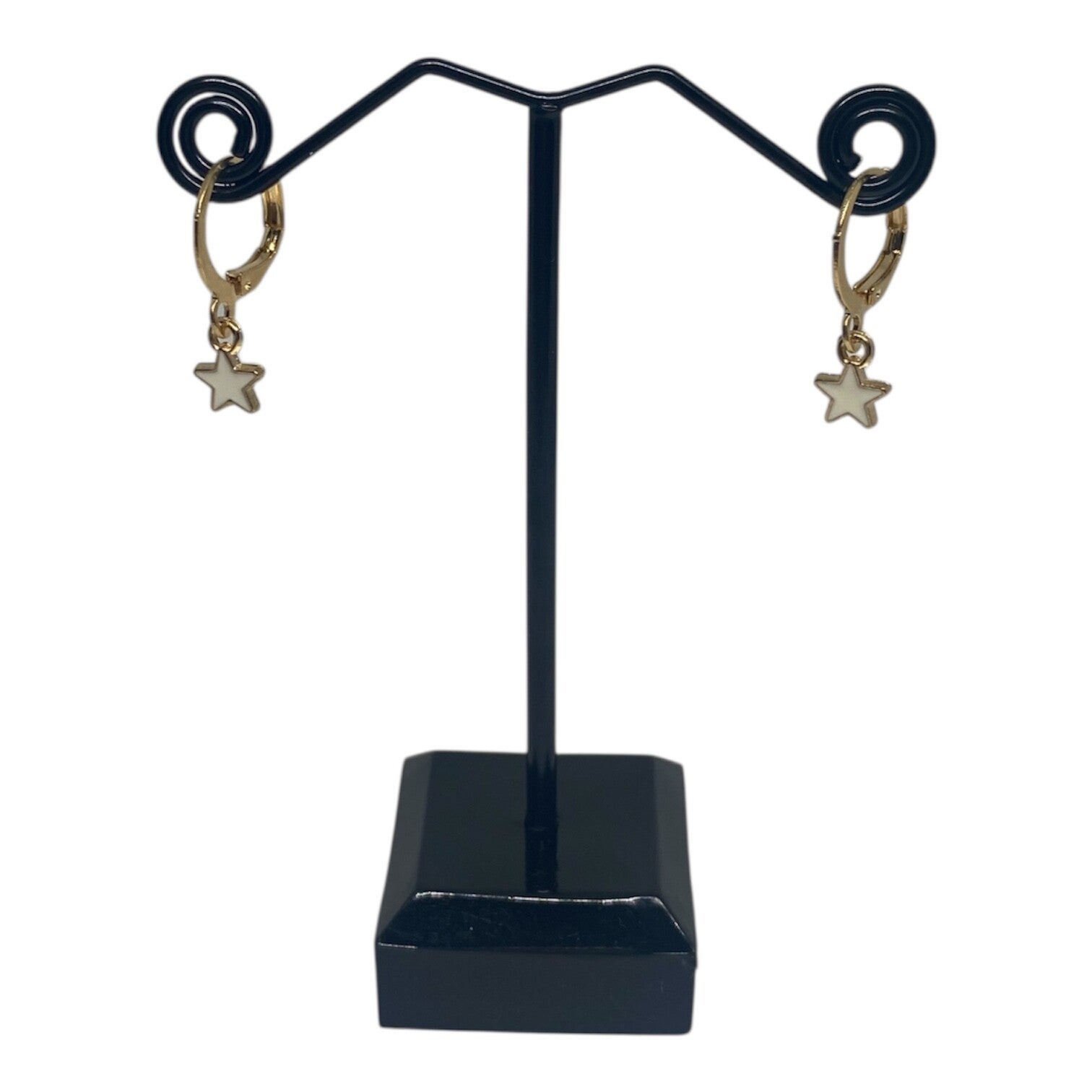 Felice oorbellen - wit