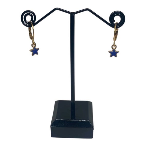 Felice oorbellen - donkerblauw