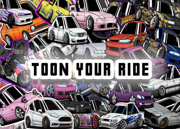 TOON MY RIDE!!
