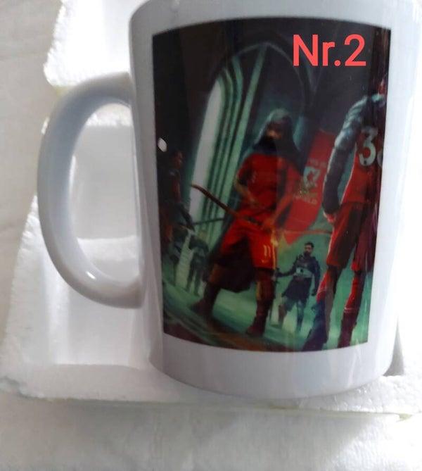 Beker 2 kanten opdruk