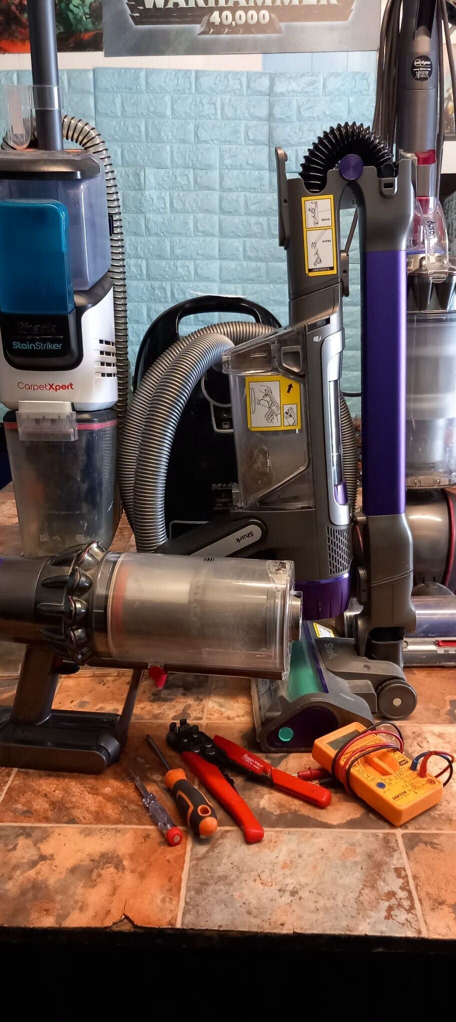 shark dyson gtech miele vax repairs