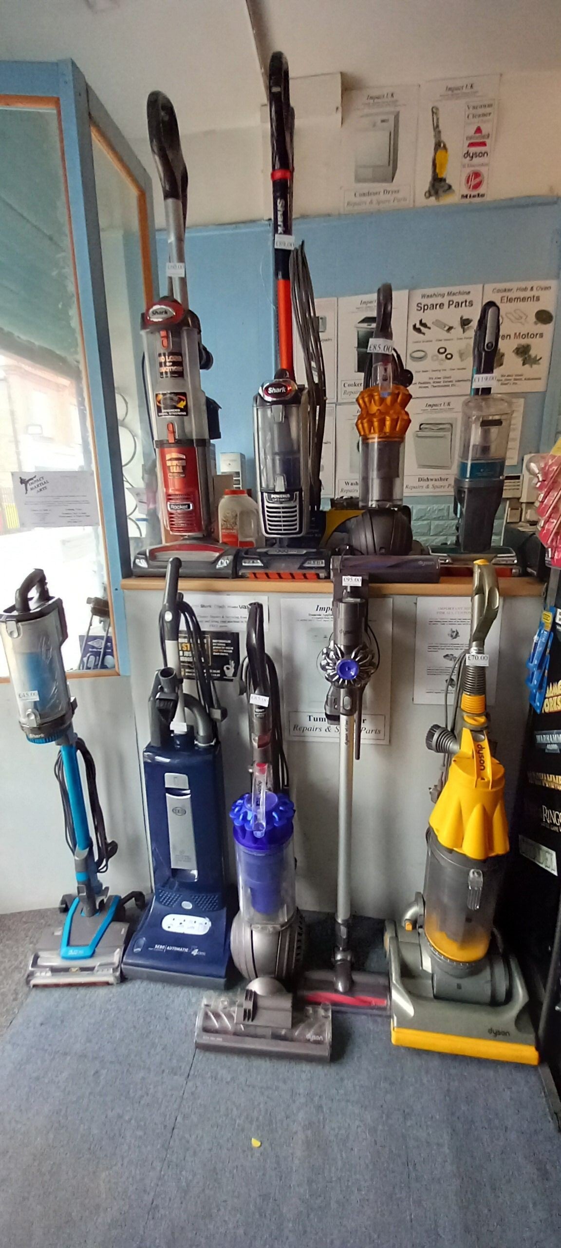 dyson hoover shark gteck sebo henry vax