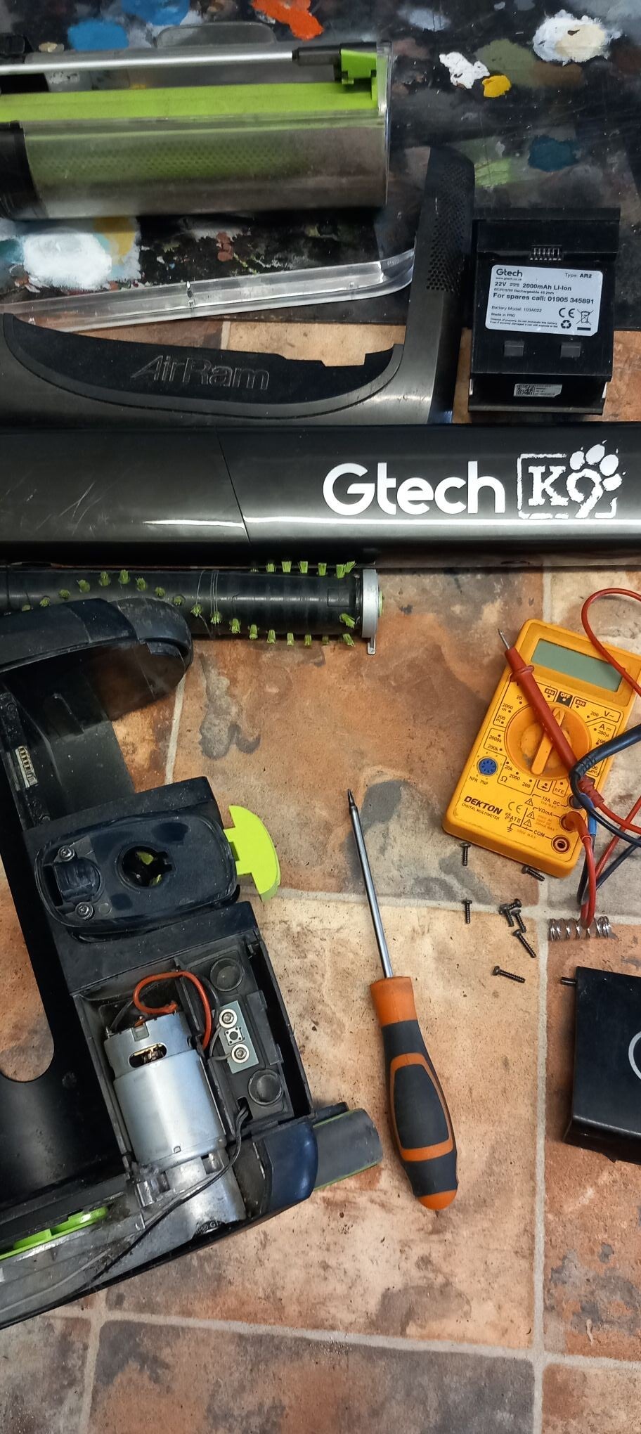 Shark, Dyson, Gtech, Miele, Vax repairs