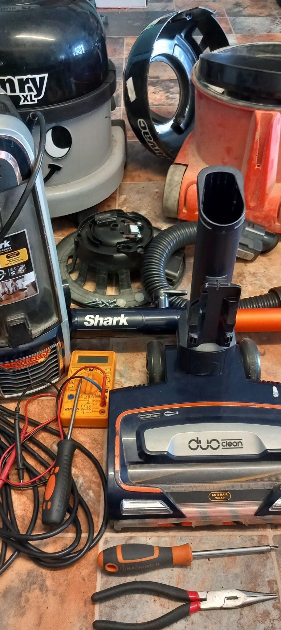 shark dyson gtech miele vax repairs